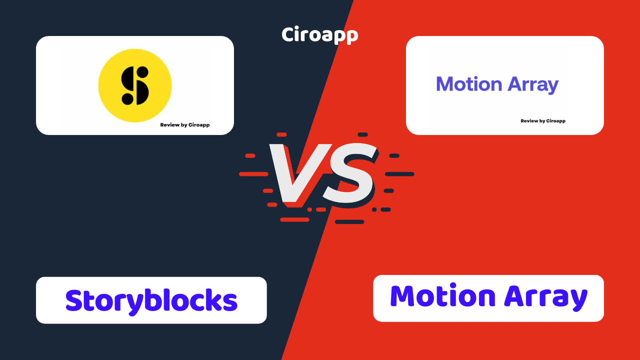 Storyblocks vs Motion Array Who is the winner