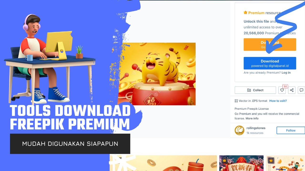 How to Download Freepik Premium Files Without a Subscription