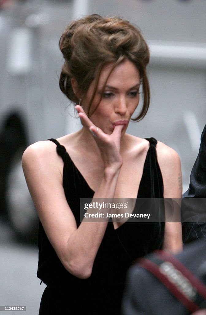 Angelina Jolie during A Mighty Heart New York City Premiere 