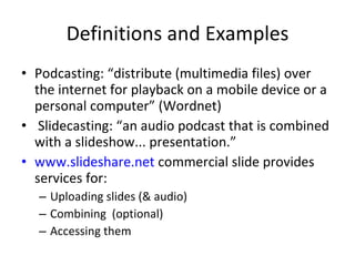 Podcasting PPT