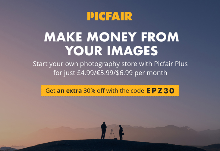 ePHOTOzine Newsletter Exclusive 30 off Picfair Plus Set Up Your 