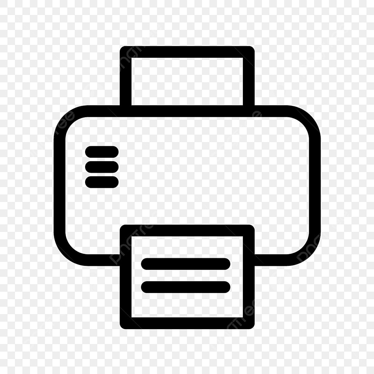 Printer Icon Clipart PNG Images Printer Vector Icon Printer Icons 