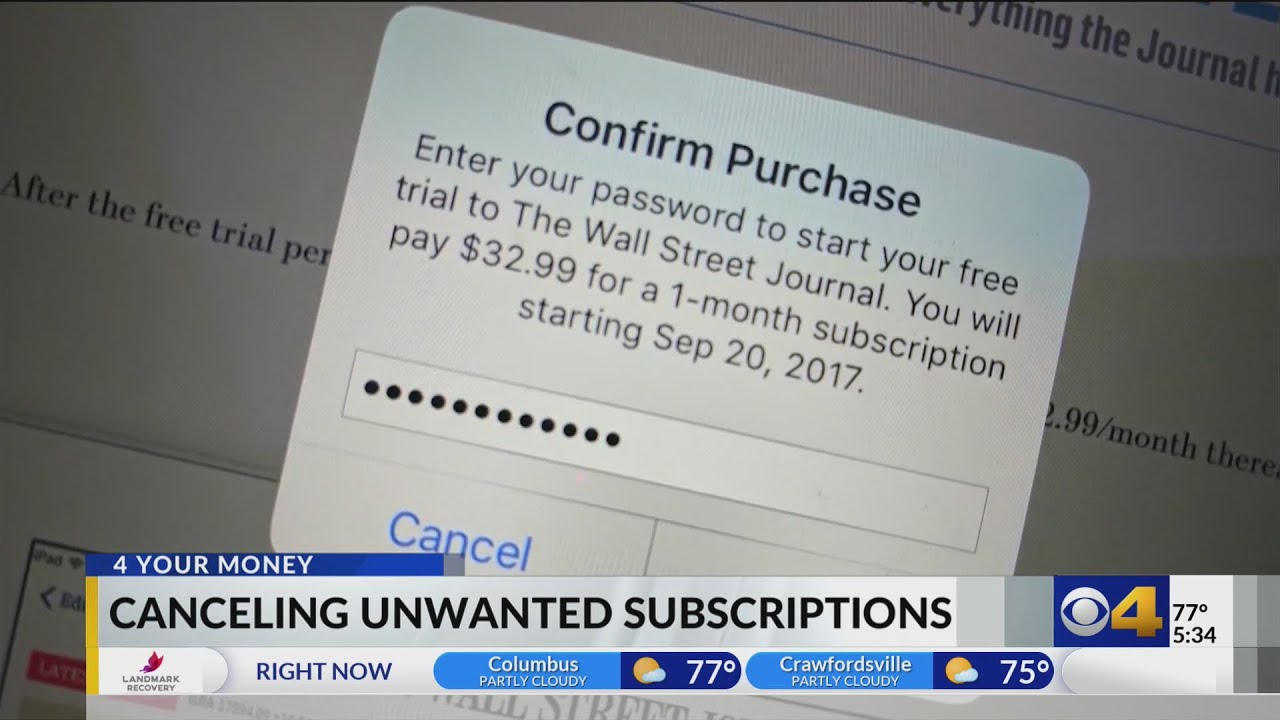How to cancel unwanted subscriptions YouTube