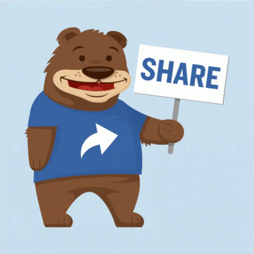 Share Online Animated Bear GIF GIFDBcom