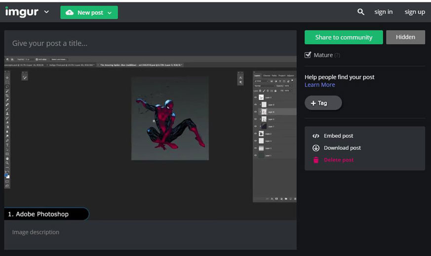How to Embed Imgur Images on Websites and Blogs