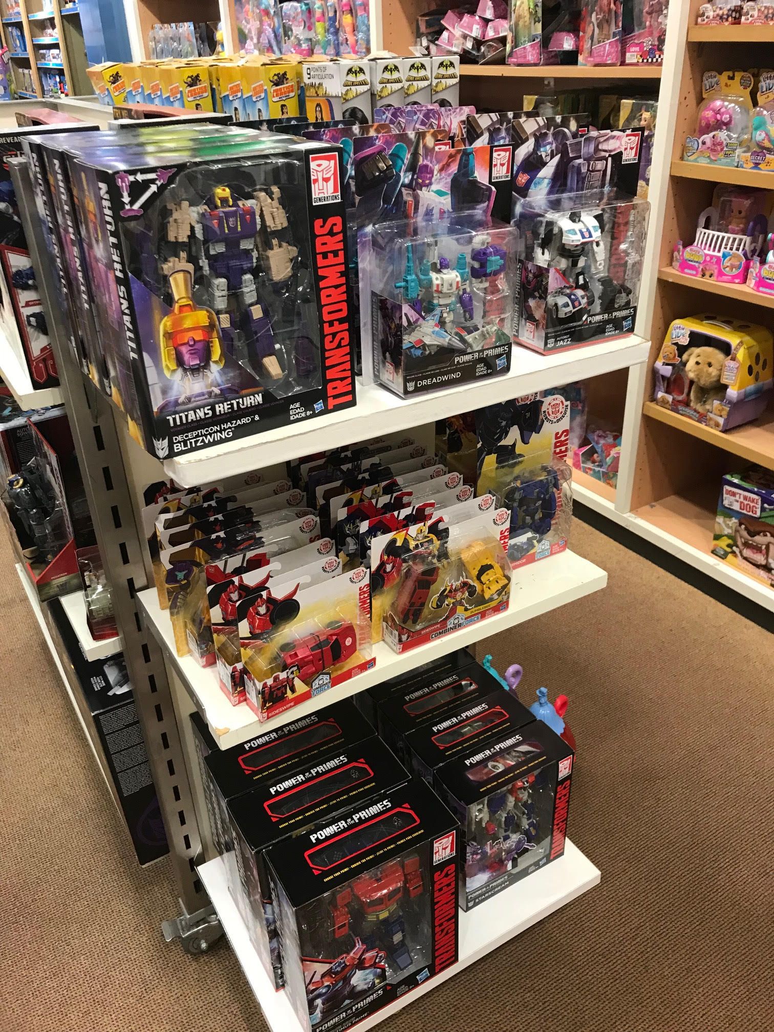 Transformers Power of the Primes Sighted at Australian Mass Retail 