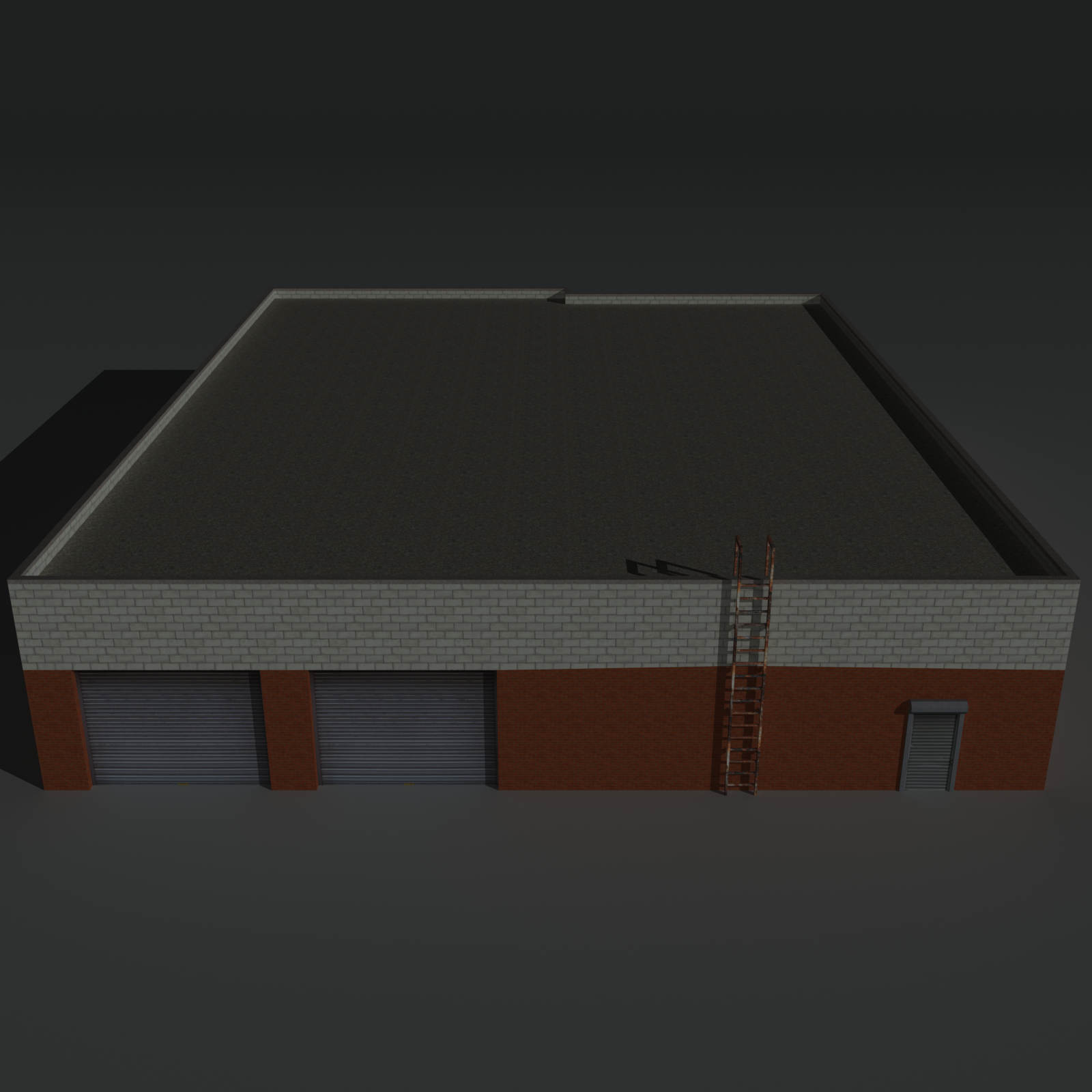 Low Poly Factory Building 20 Extended Licence 3D Models Extended 