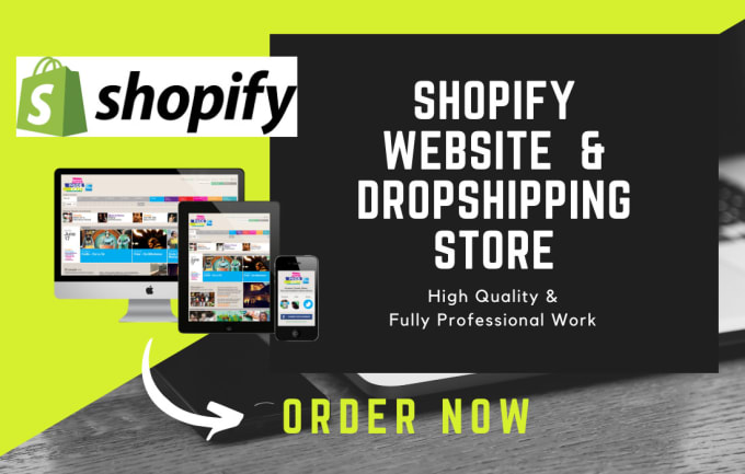 Create shopify dropshipping store or shopify website design by Arsalweb 