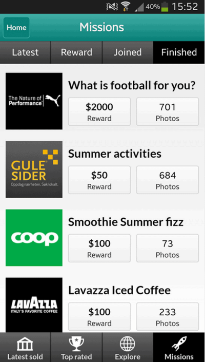 Foap Mobile App Features and User Experience