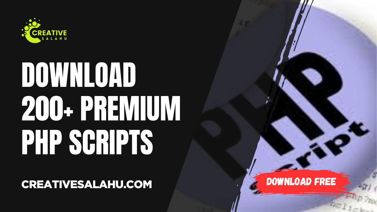 200+ Premium PHP Scripts Download Free