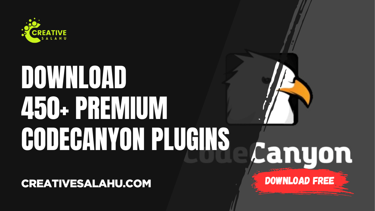 450+ Premium CodeCanyon Plugins Download Free