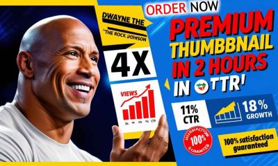 I will design a viral YouTube thumbnail within 1 hour