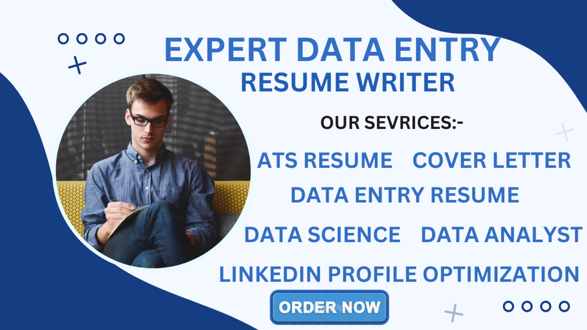 I will write data science, data analytics, business analyst resume and linkedin opt