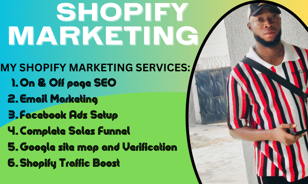 I will do shopify dropshipping marketing via facebook ads, instagram ads, shopify promo