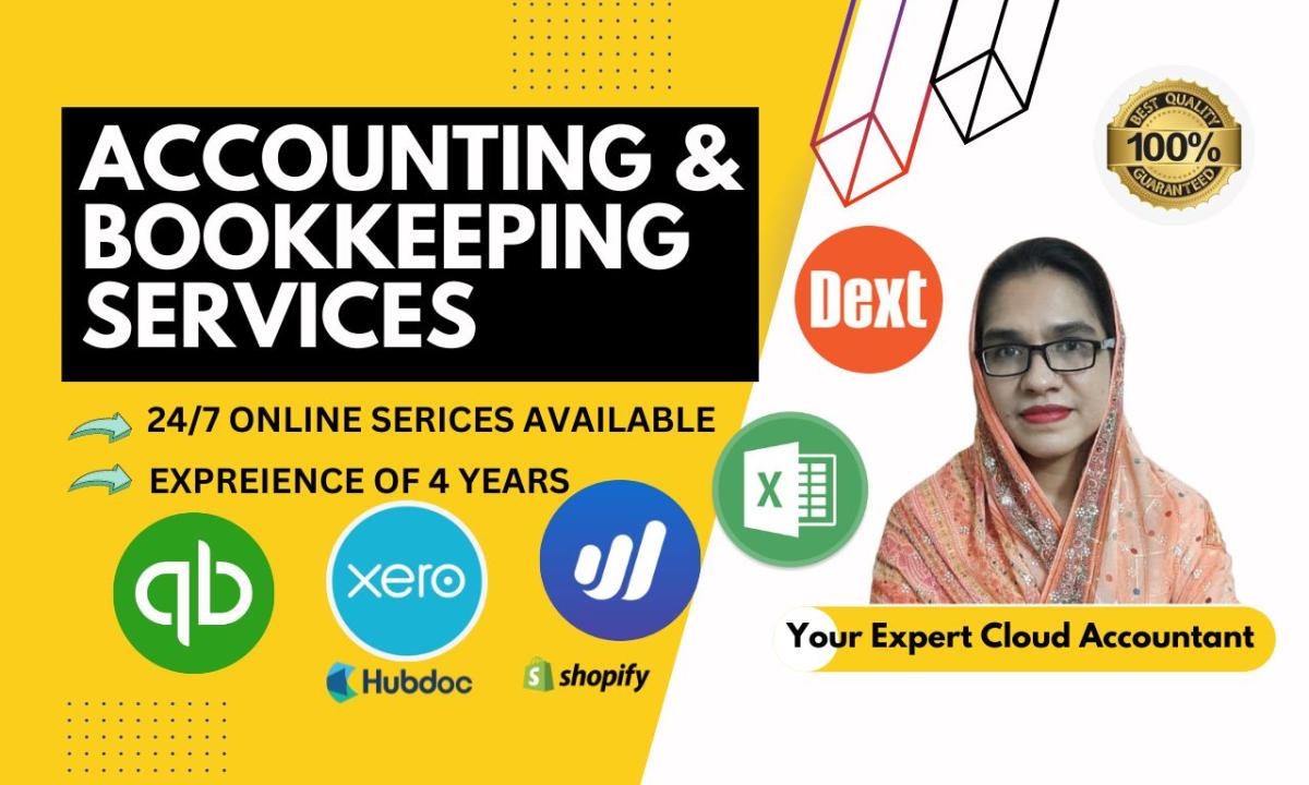 I will do bookkeeping and accounting in QuickBooks Online, Xero and Wave
