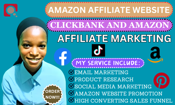 I will do autopilot amazon affiliate website clickbank marketing sales funnel