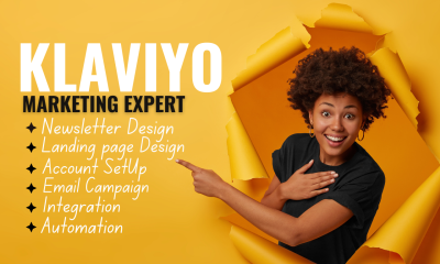 I will build expert klaviyo marketing, klaviyo expert, klaviyo sales funnel, email copy
