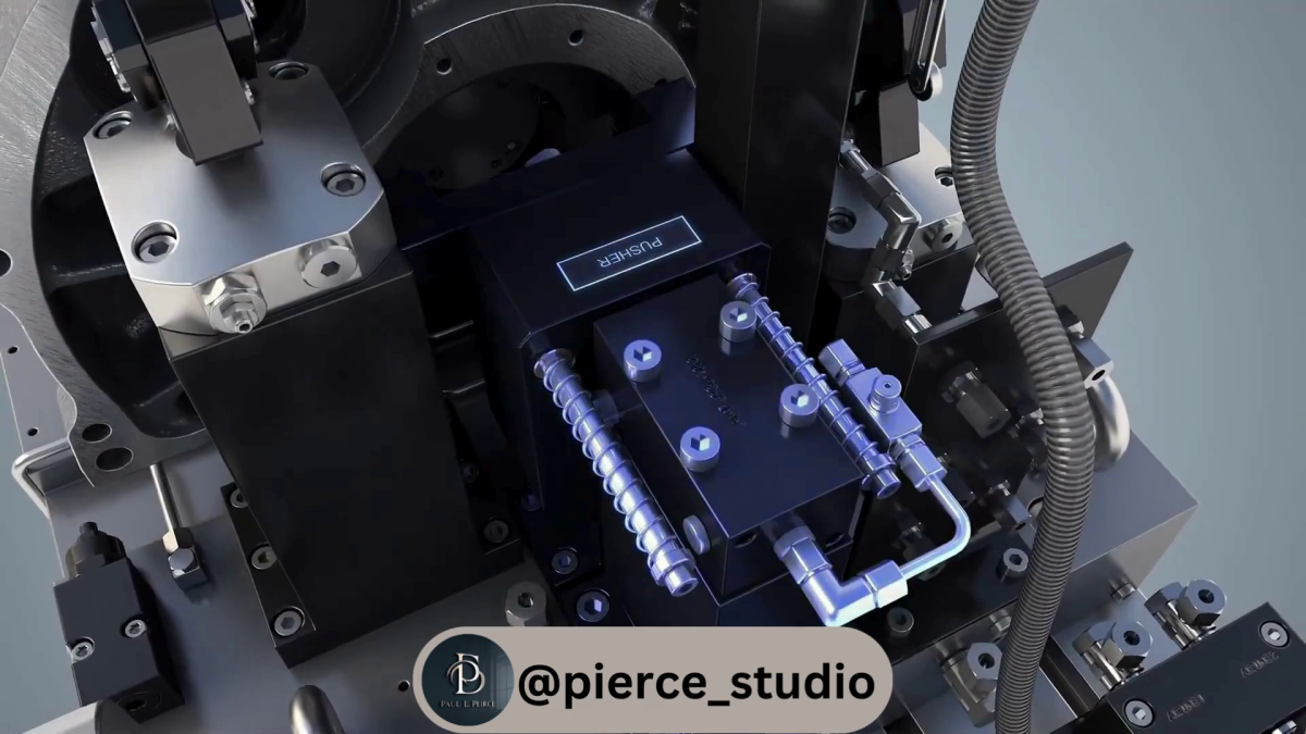I will create a stunning 3d industrial animation video, mechanical video