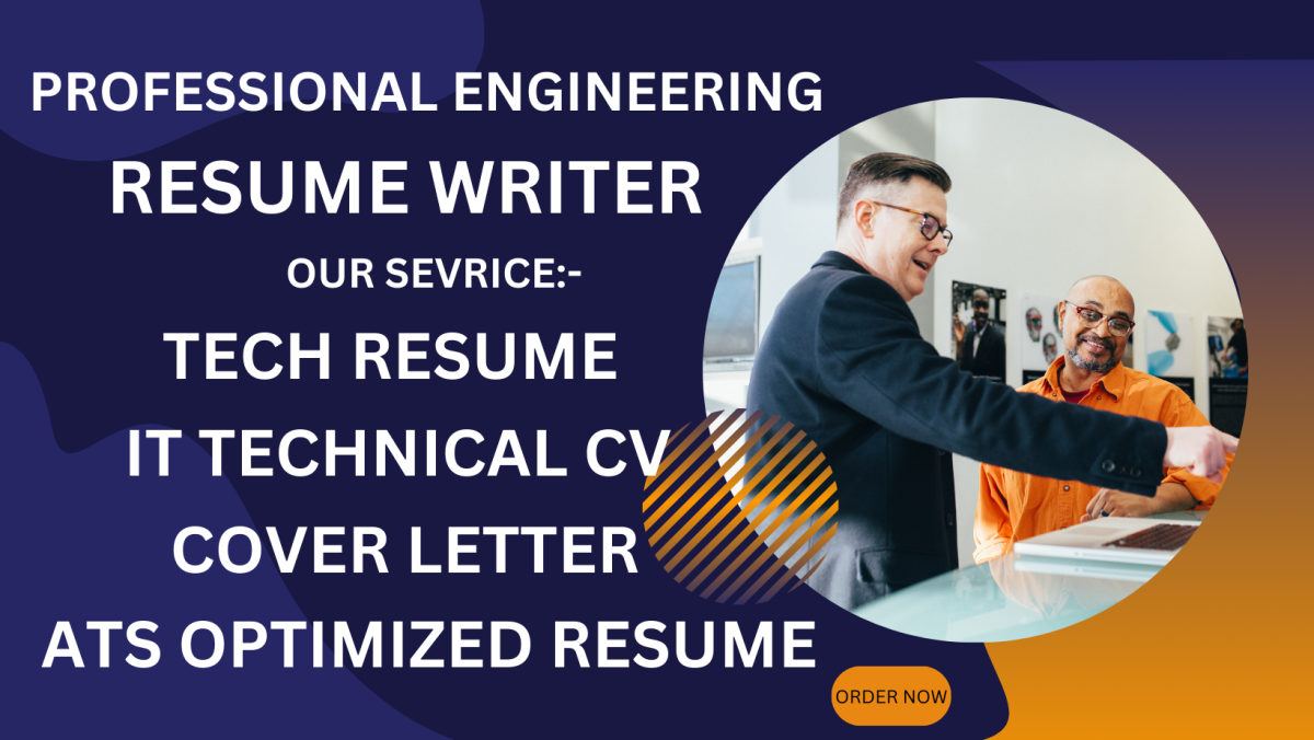 I will write engineering resume, tech resume, IT technical CV, cover letter