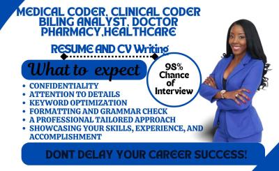 I will create a professional medical coder, clinical coder and billing analyst