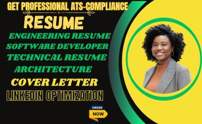 I will create standard and superb ATS teacher resume, lecturer, professor, CV writing