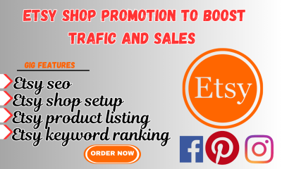 I will do Etsy SEO for digital products on your Etsy shop to boost traffic and sales