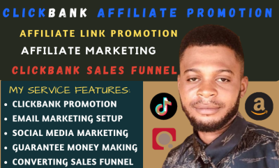 I will do autopilot clickbank sales funnel to boost clickbank affiliate link promotion