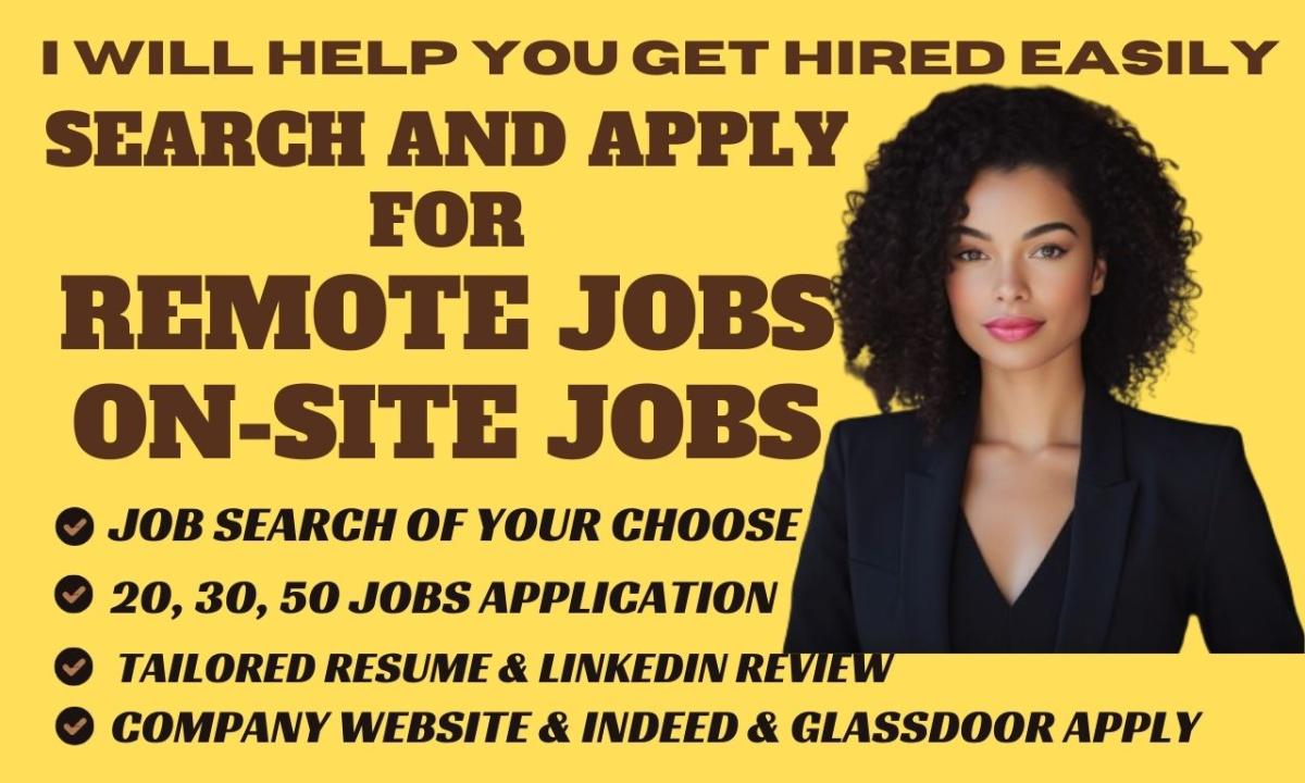 I will search and apply for reverse recruiter jobs and remote jobs on your behalf