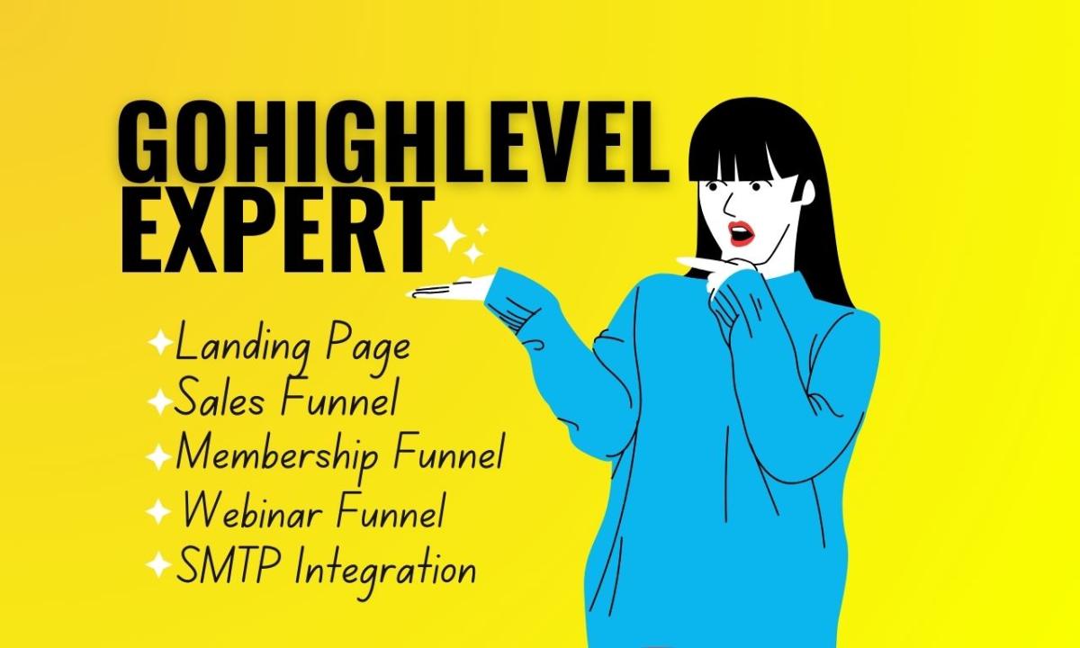 I will gohighlevel workflows go high level funnel gohighlevel website ghl chatbot a2p