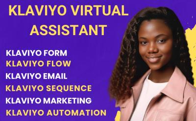 Expert Klaviyo Virtual Assistant for Klaviyo Flow, Automation, Form
