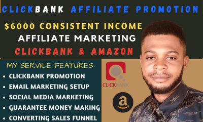 I Will Build Tik Tok Affiliate, Boost ClickBank Sales and Amazon Affiliate Website