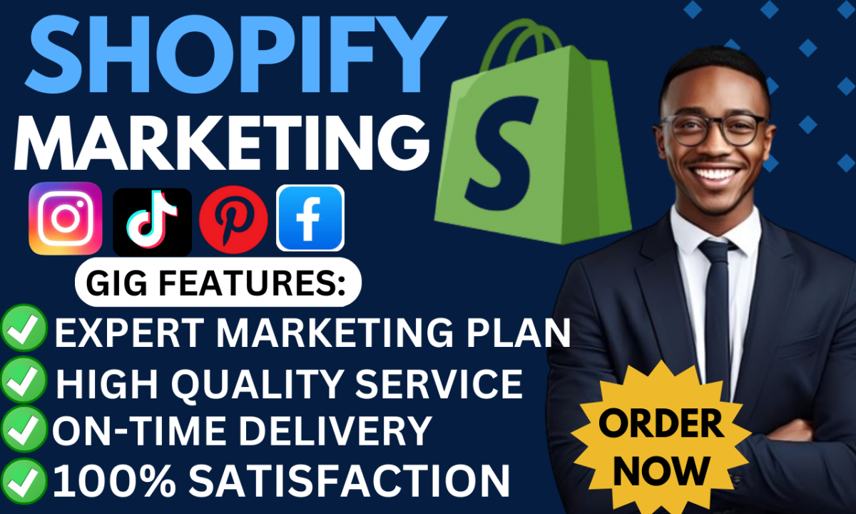 I will do Shopify Marketing Manager and Social Media Advertising