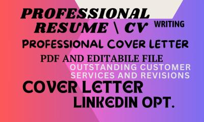I will write nursing resume for doctoral level, caregiver, and mental health nurse