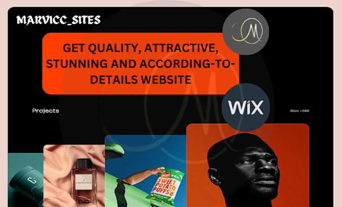 I will create functional wix website, wix seo, wix redesign, be your website designer