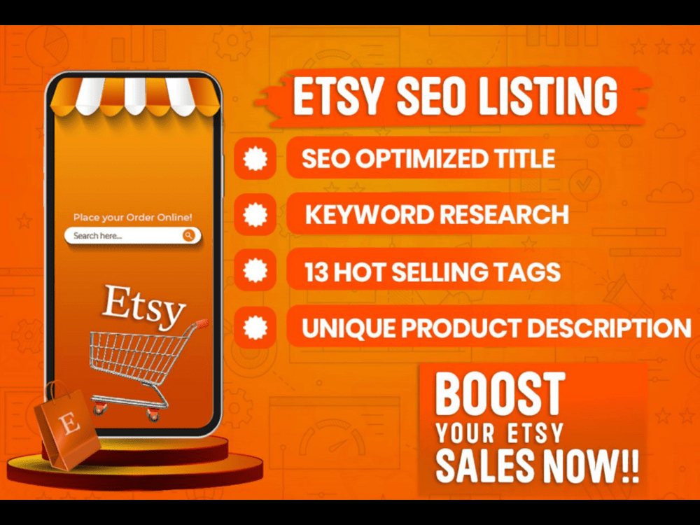 I will do Etsy promotion, Etsy traffic, Etsy SEO to get Etsy sales