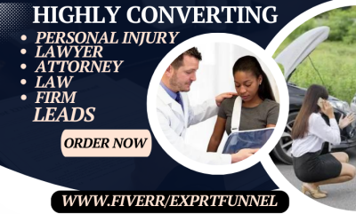 generate personal injury lawyer attorney law firm divorce car accident leads