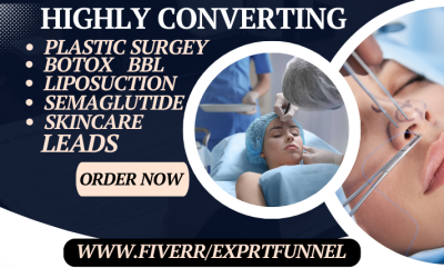 generate plastic surgery botox tattoo semaglutide gynecomastia bbl jawline leads