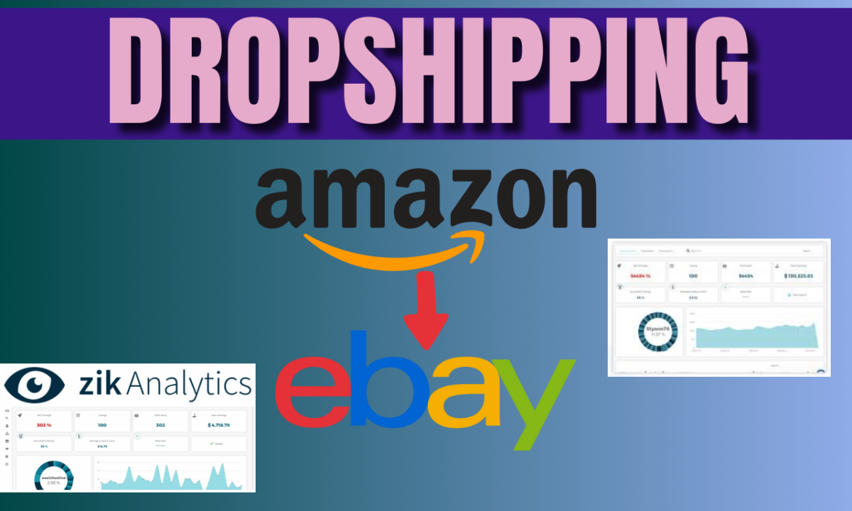 I will amazon to ebay dropshipping top listings