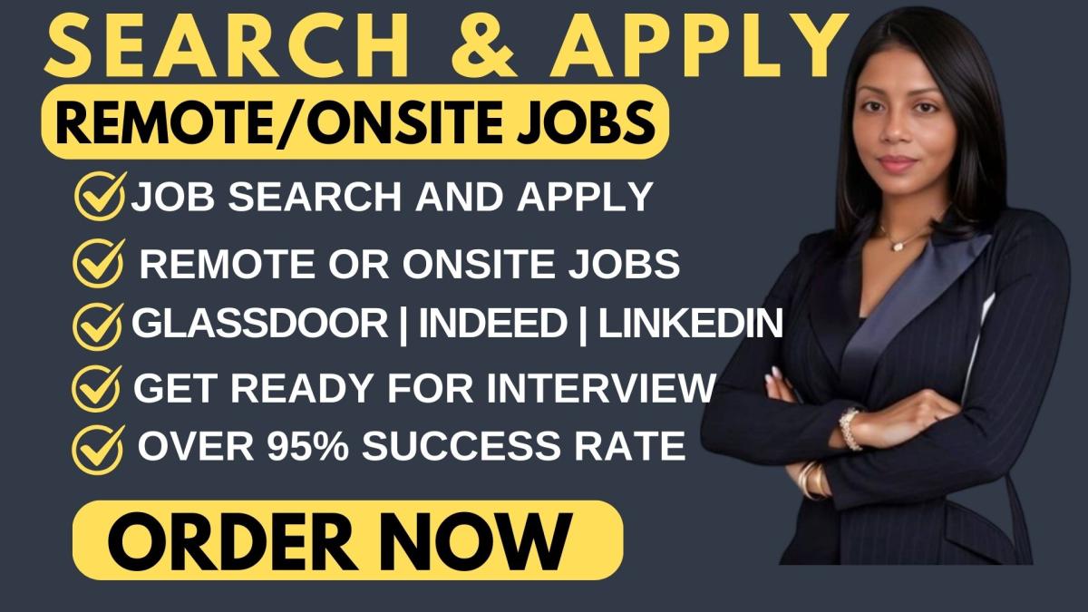 I will reverse recruit, apply for jobs, remote, onsite, job search and apply for roles