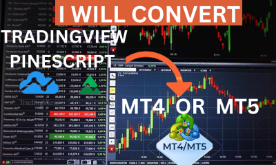 I will convert tradingview pinescript to mt4 or mt5