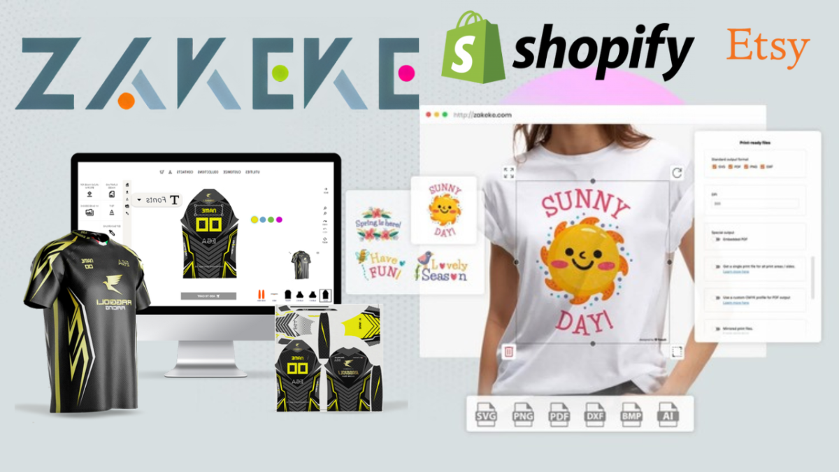 I will setup shopify Print on demand store with zakeke, zepto, kickflip,customily