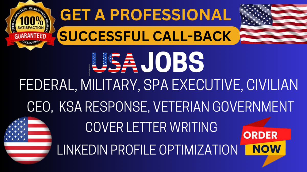 I will do federal resumes for military veterans targeting ksas government jobs usajobs