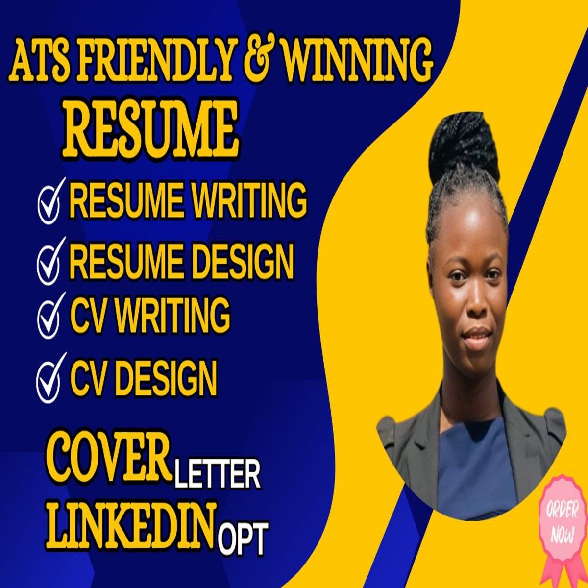 I will provide professional ATS resume writing services
