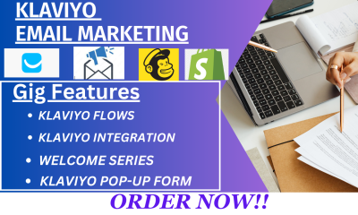 I will do klaviyo automated flows, sales funnel, email marketing that will drive sales