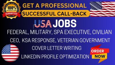 I will do federal resumes for military veterans targeting ksas government jobs usajobs