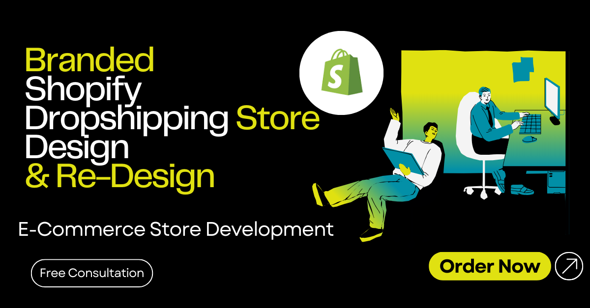 I will Shopify website design redesign ecommerce website