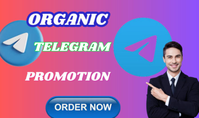 I will grow crypto telegram promotion organically to telegram subscribers and nft gleam