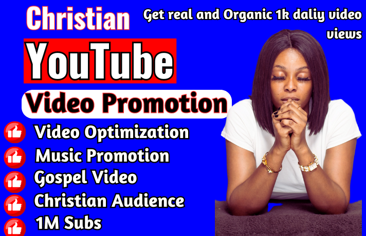 I will audit and market your christian youtube video to increase organic engagement