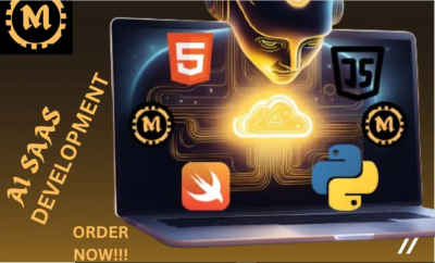 I will build AI SaaS, AI software, software development and be SaaS developer