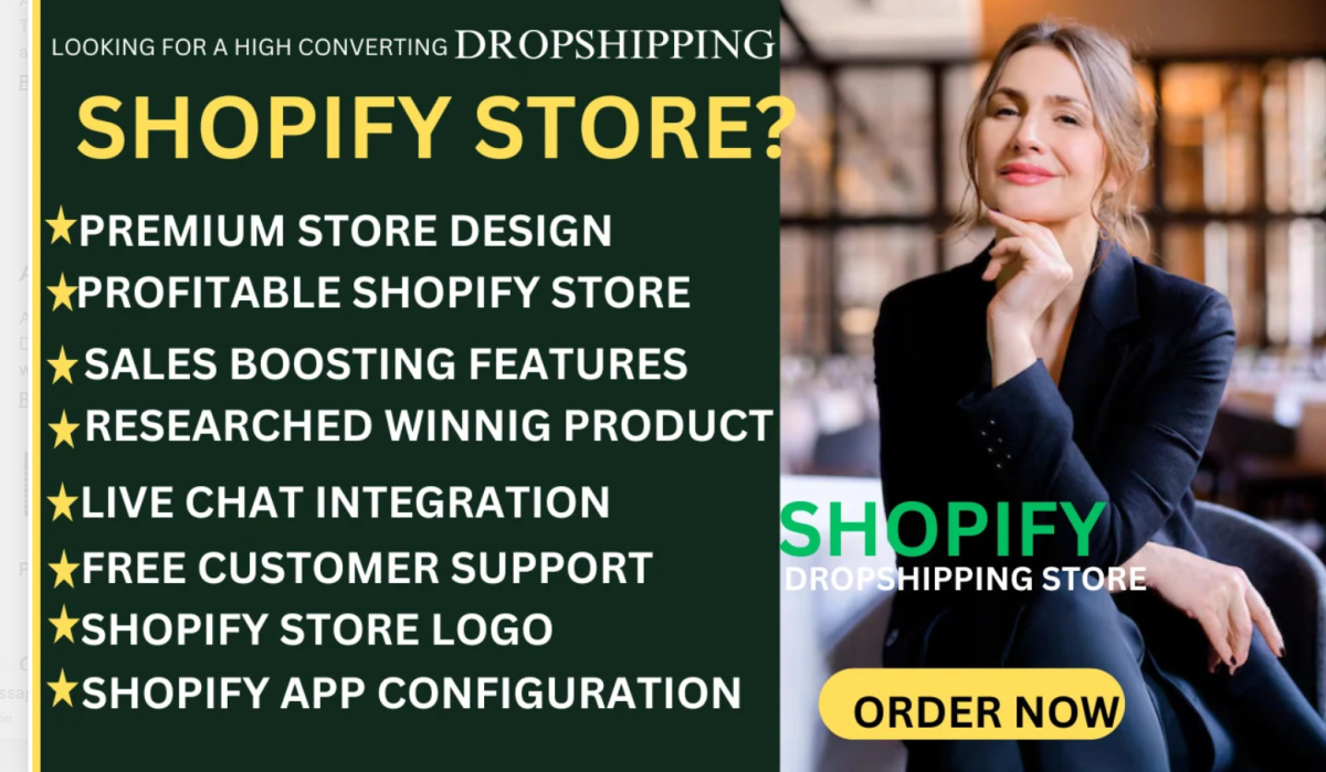 I will do profitable 7 figure Shopify dropshipping store using Zendrop, DSers, CJ, Spocket